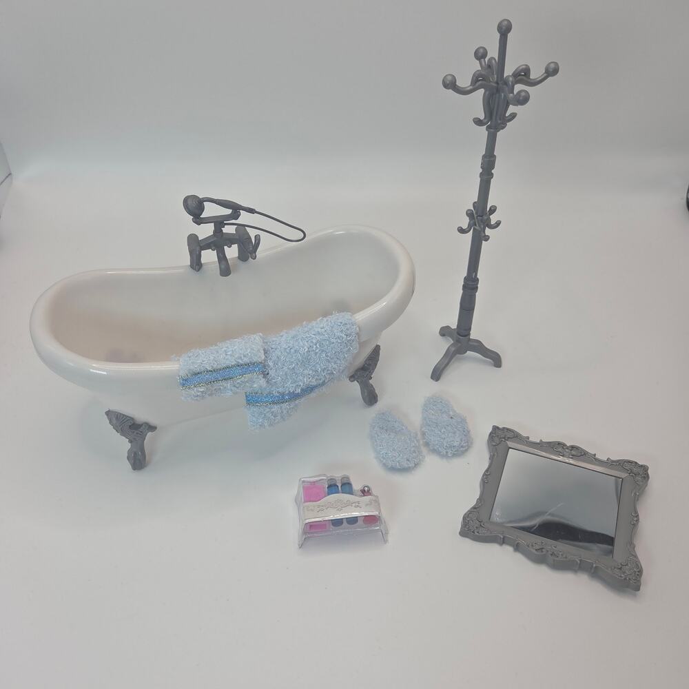 2008 Bratz World House Bath Set - 100% Complete Adult Owned RARE HTF